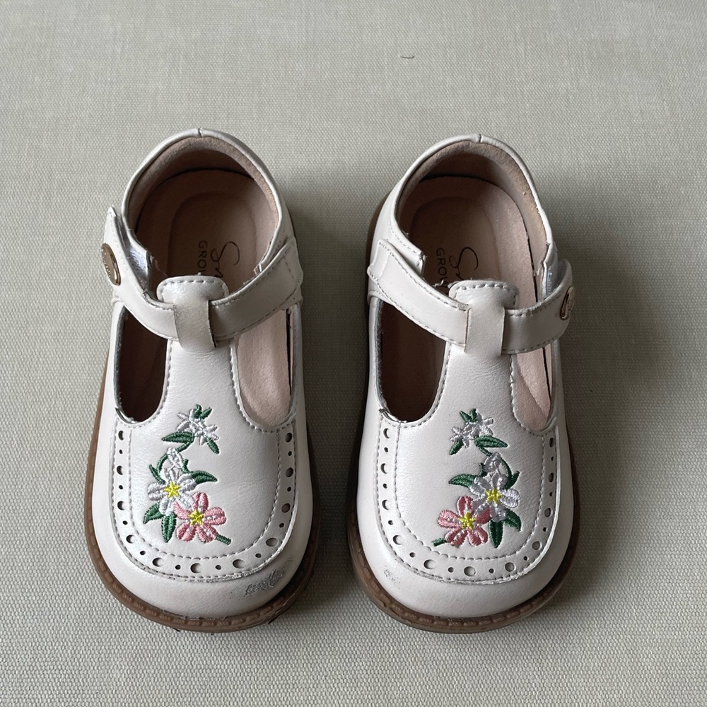 Snoffy Kids Baby Girl Mary Jane Shoes